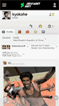 Mobile Screenshot of kyokohe.deviantart.com