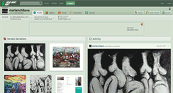 Desktop Screenshot of mariamchikava.deviantart.com