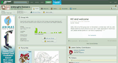 Desktop Screenshot of anime-girls-forever.deviantart.com