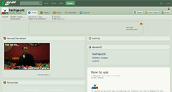 Desktop Screenshot of bazinga-plz.deviantart.com