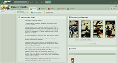 Desktop Screenshot of crossover-world.deviantart.com