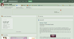 Desktop Screenshot of kurosu--yuuki.deviantart.com