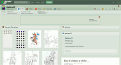 Desktop Screenshot of matanui3.deviantart.com