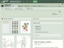 Tablet Screenshot of matanui3.deviantart.com