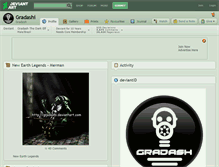 Tablet Screenshot of gradashi.deviantart.com