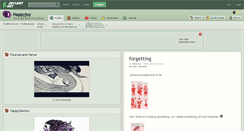 Desktop Screenshot of happyjoy.deviantart.com