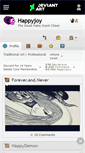 Mobile Screenshot of happyjoy.deviantart.com