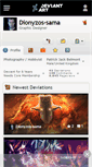 Mobile Screenshot of dionyzos-sama.deviantart.com