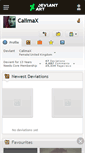 Mobile Screenshot of calimax.deviantart.com