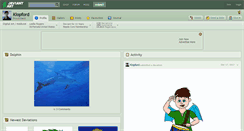 Desktop Screenshot of klopford.deviantart.com