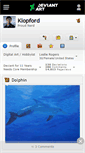 Mobile Screenshot of klopford.deviantart.com