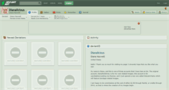 Desktop Screenshot of dianalicious.deviantart.com