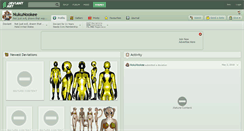 Desktop Screenshot of nukunookee.deviantart.com