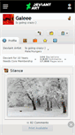 Mobile Screenshot of galeee.deviantart.com