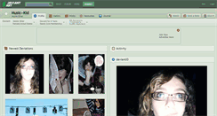 Desktop Screenshot of music--kid.deviantart.com