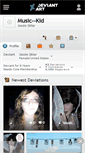 Mobile Screenshot of music--kid.deviantart.com
