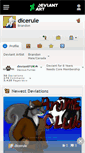 Mobile Screenshot of dicerule.deviantart.com