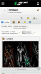 Mobile Screenshot of omiken.deviantart.com