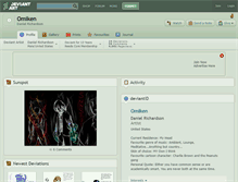 Tablet Screenshot of omiken.deviantart.com