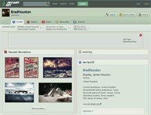 Tablet Screenshot of bradhouston.deviantart.com