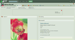 Desktop Screenshot of fatima-alkuwari.deviantart.com