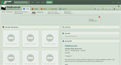 Desktop Screenshot of pollybrunswick.deviantart.com