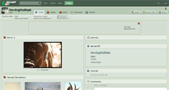Desktop Screenshot of howlingwolfmatt.deviantart.com