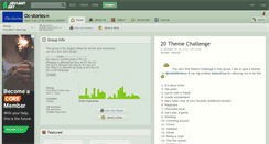 Desktop Screenshot of oc-stories.deviantart.com
