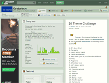 Tablet Screenshot of oc-stories.deviantart.com