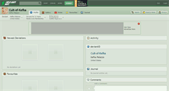Desktop Screenshot of cult-of-kefka.deviantart.com