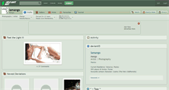 Desktop Screenshot of lamango.deviantart.com