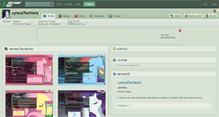 Desktop Screenshot of cynicaltechlord.deviantart.com