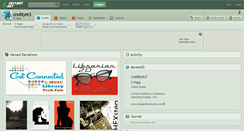 Desktop Screenshot of cre8tym3.deviantart.com
