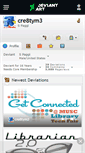 Mobile Screenshot of cre8tym3.deviantart.com