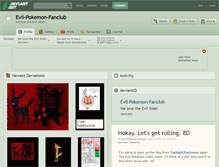 Tablet Screenshot of evil-pokemon-fanclub.deviantart.com