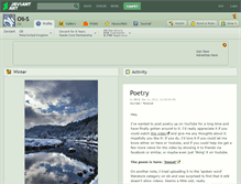 Tablet Screenshot of oli-s.deviantart.com