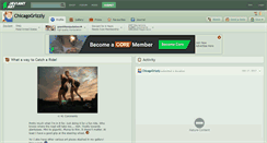 Desktop Screenshot of chicagogrizzly.deviantart.com