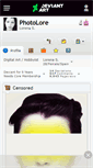 Mobile Screenshot of photolore.deviantart.com