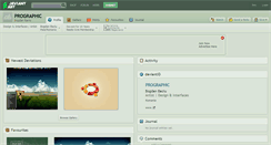 Desktop Screenshot of prographic.deviantart.com