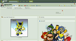 Desktop Screenshot of ageman20xx.deviantart.com