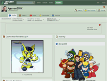 Tablet Screenshot of ageman20xx.deviantart.com