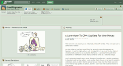Desktop Screenshot of greatringmaster.deviantart.com