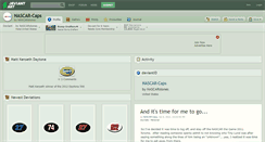 Desktop Screenshot of nascar-caps.deviantart.com