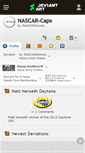 Mobile Screenshot of nascar-caps.deviantart.com