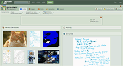 Desktop Screenshot of gure-okami.deviantart.com