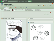 Tablet Screenshot of nagabonar-an.deviantart.com