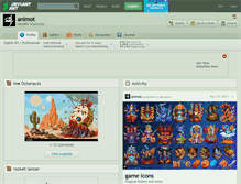 Tablet Screenshot of animot.deviantart.com