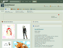 Tablet Screenshot of murakiobsessor.deviantart.com