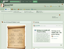 Tablet Screenshot of jjones67009.deviantart.com