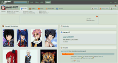 Desktop Screenshot of gaara240497.deviantart.com